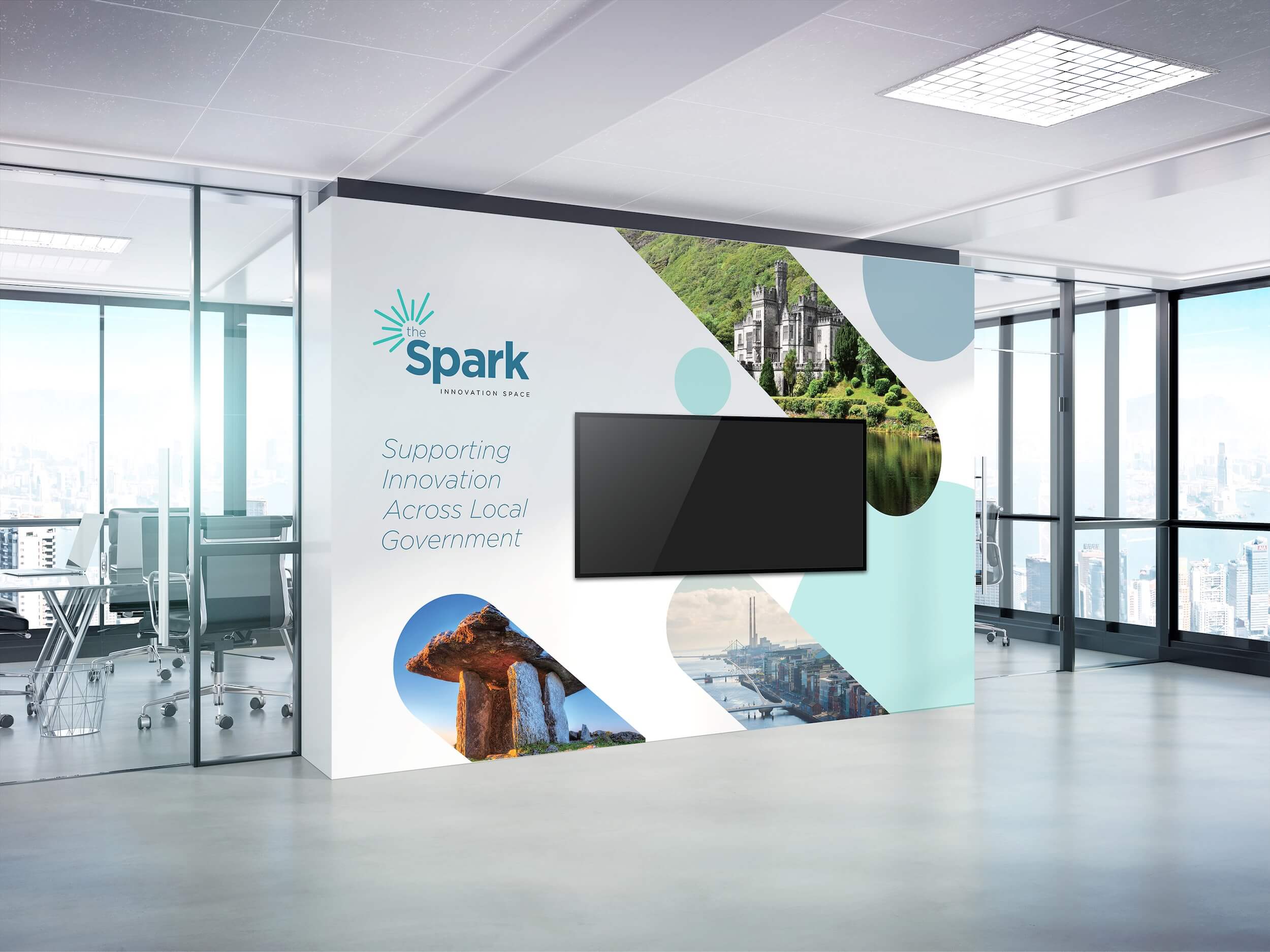 Spark Wall Graphic Southern